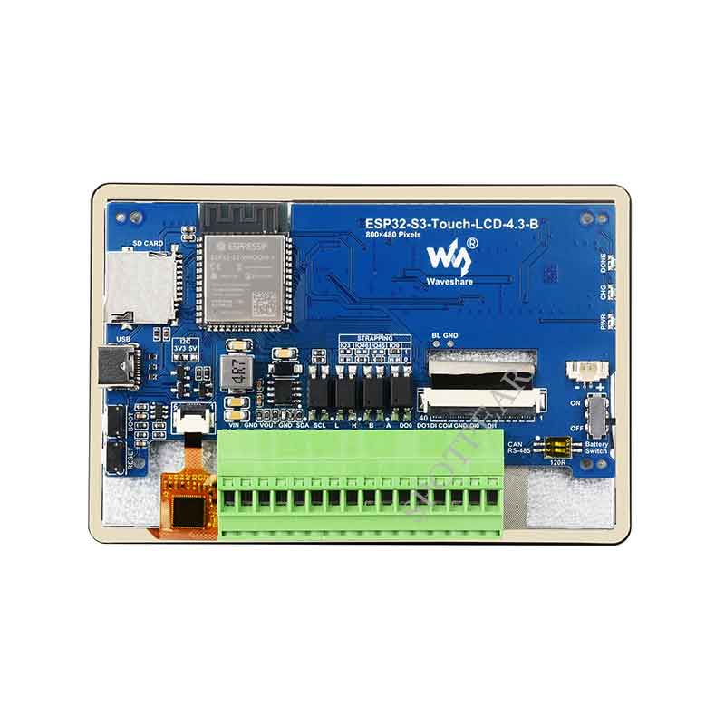 I2C Lcd Display - ESP32 S3 800x480 Captive TouchScreen Display