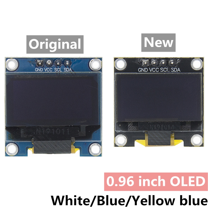 I2C Lcd Display - 0.96 inch IIC Serial 4pin White/Blue/Yellow