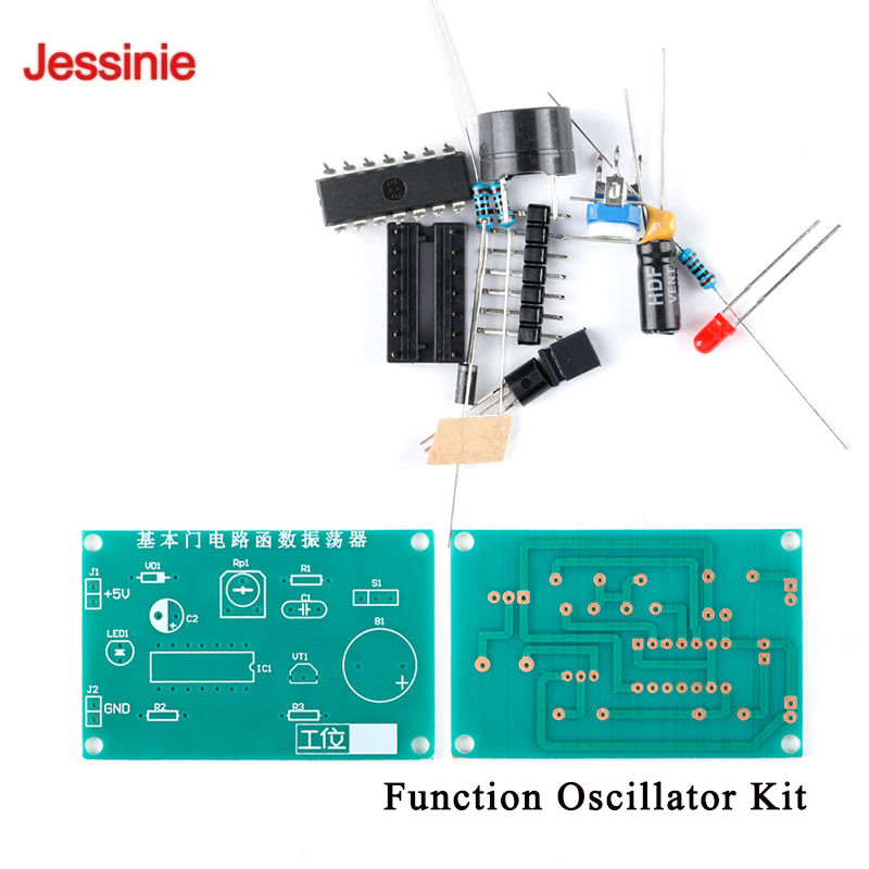 Diy Electronics Basics - 5Pcs/1pc Basic Gate Logic Function Oscillator