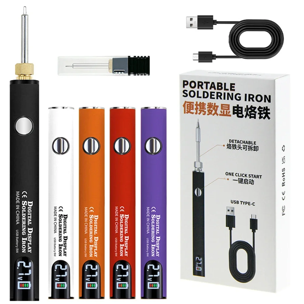 Diy Electronics Bench - 510 Smart Soldering Iron Kit Adjustable