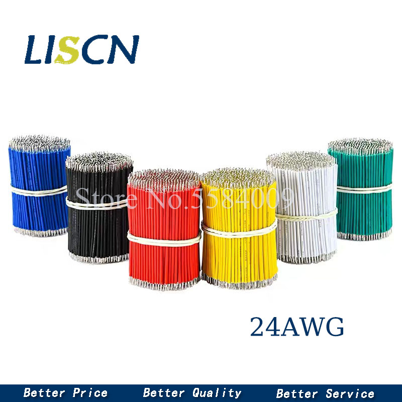 Breadboard Jumper Wire - 1000PCS/LOT Tin-Plated Breadboard PCB Solder Cable