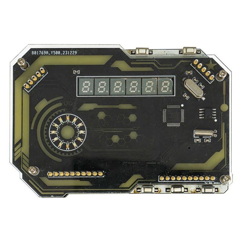 Diy Innovative Electronics - ABLU-Desktop Digital Clock Electronic DIY Kit