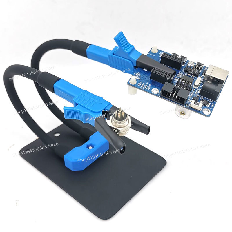 Diy Electronics Holder - Flexible Snake Arm with Alligator Clips,