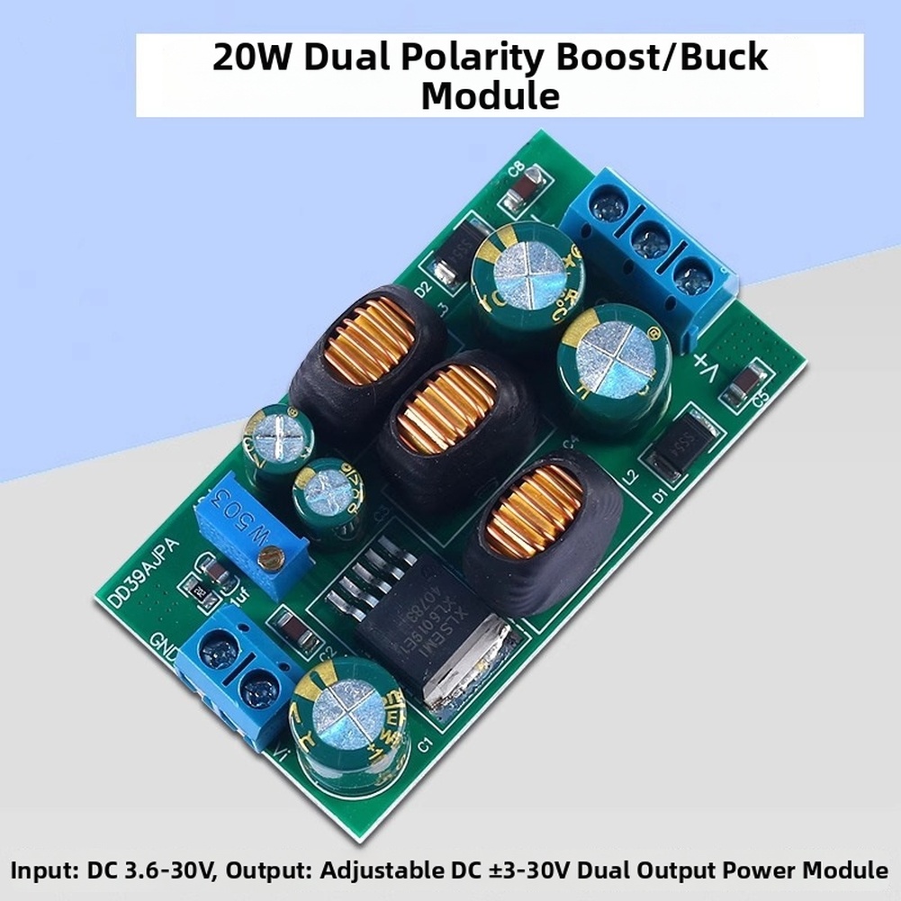 Diy Electronics Power Supply - Adjustable Dual Output DC DC Converter