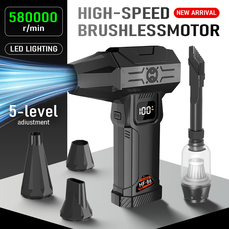 Diy Electronics Cleaner - Powerful Turbo Fan Cordless Vacuum Cleaner