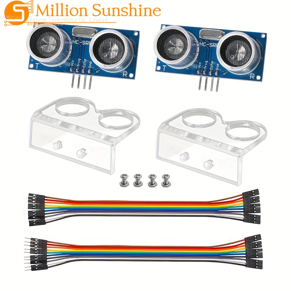 Ultrasonic Sensor Hc - 2pcs HC-SR04 Ultrasonic Sensor Module for