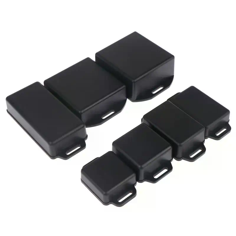Diy Electronics Projects - Black Plastic Electronic Project Enclosure Set