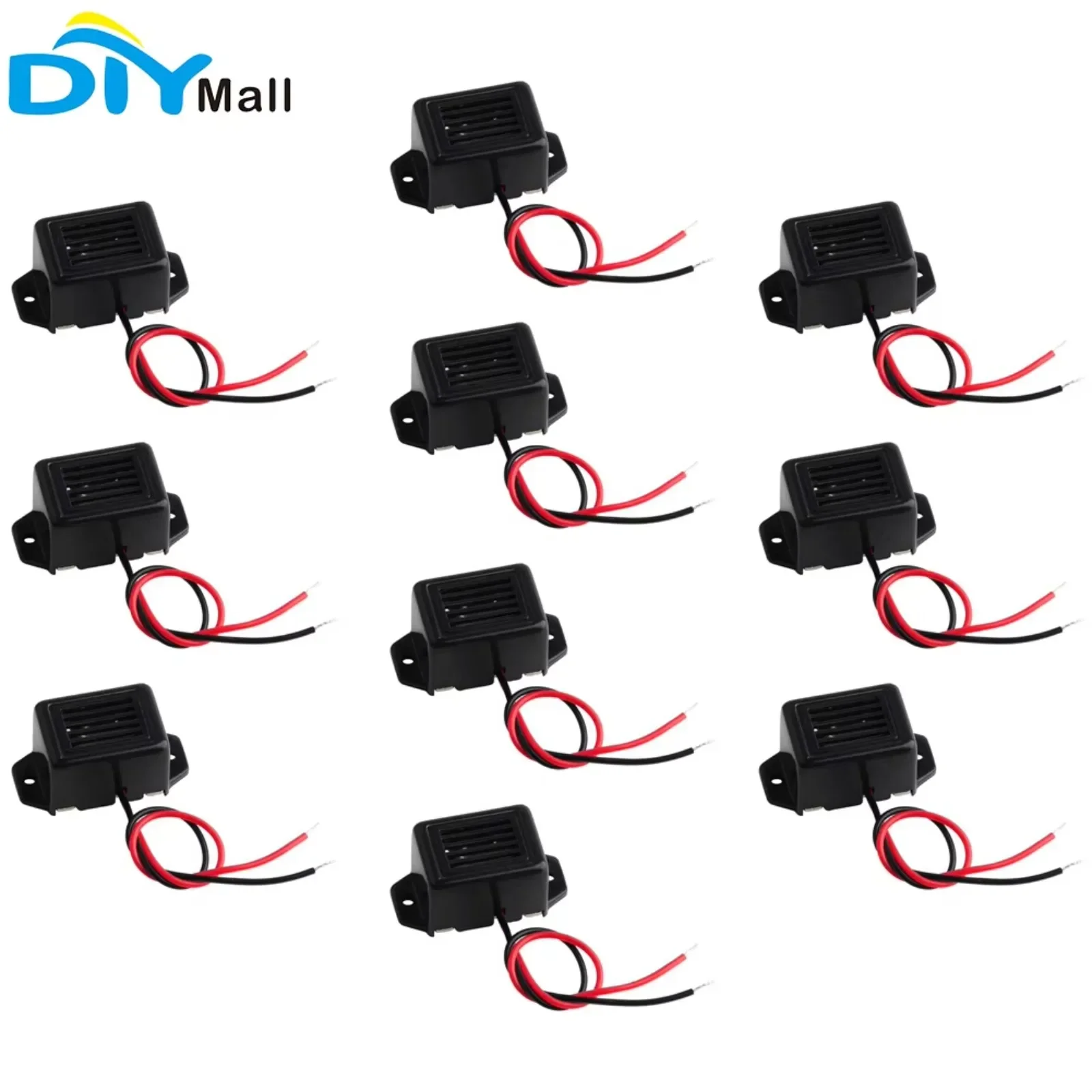 Diy Electronics Projects - 10Pcs DC 12V Mini Mechanical Buzzer