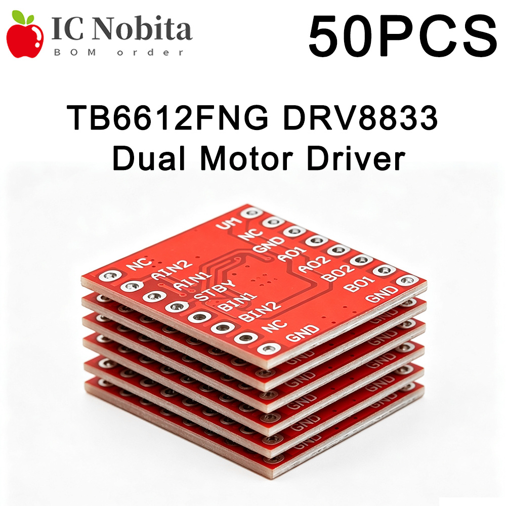 L298N Motor Driver - 50PCS TB6612FNG DRV8833 Dual Motor Driver