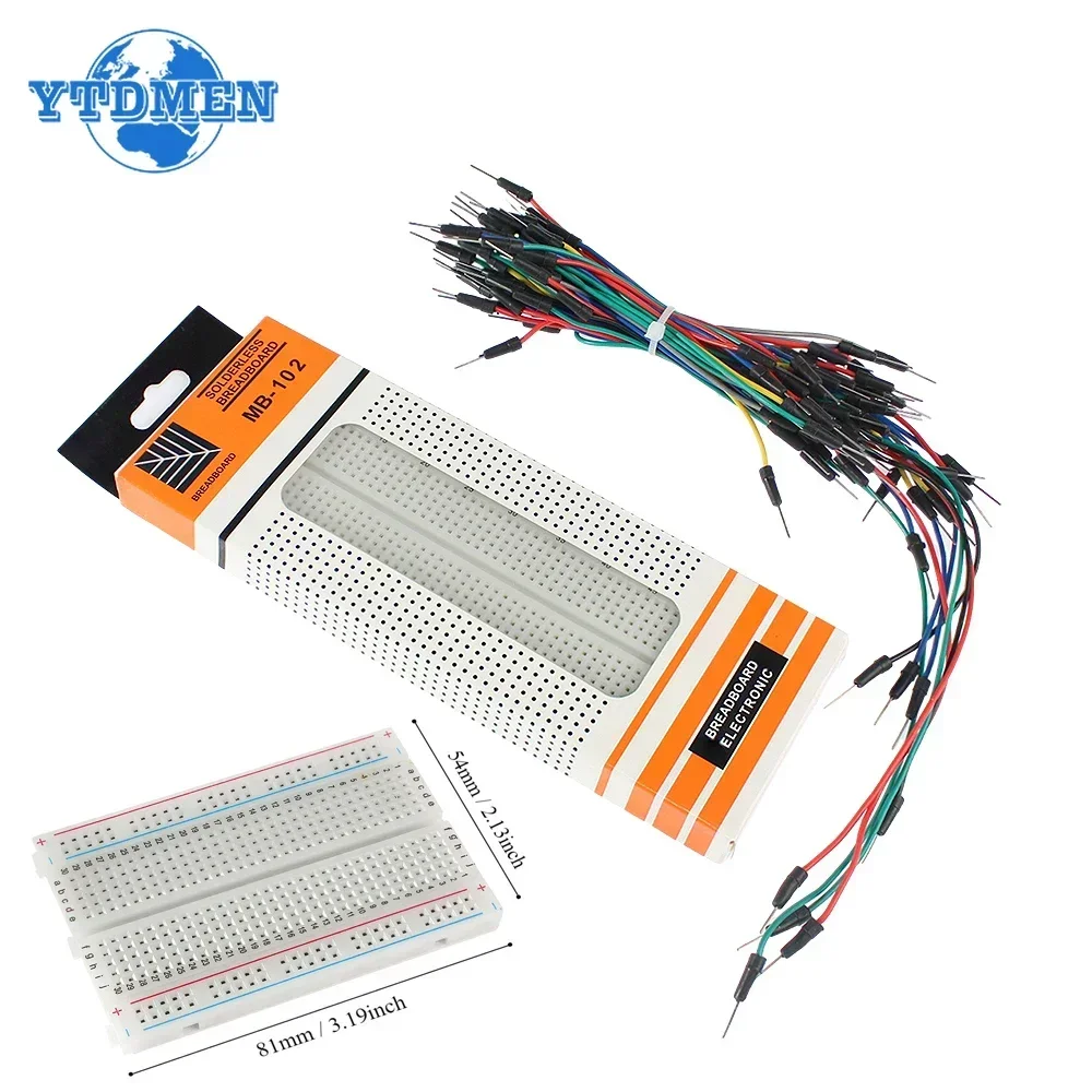 Breadboard Jumper Wire - MB-102 Breadboard 400 830 Points Solderless