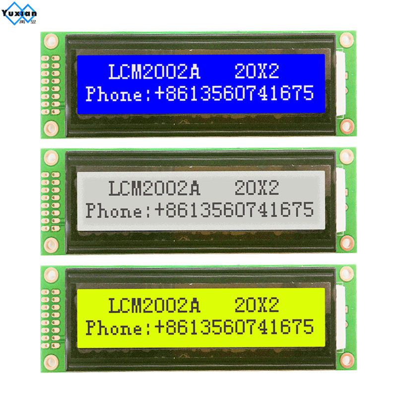 I2C Lcd Display - 20X2 LCD Display Module I2C 2002A