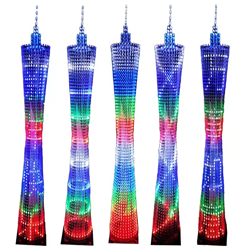 Useful Diy Electronics - 64 Layers Canton Tower DIY Electronic