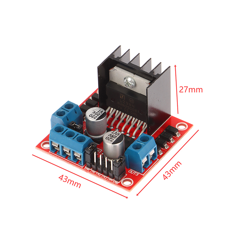 L298N Motor Driver - L298N Stepper Motor Smart Car Robot