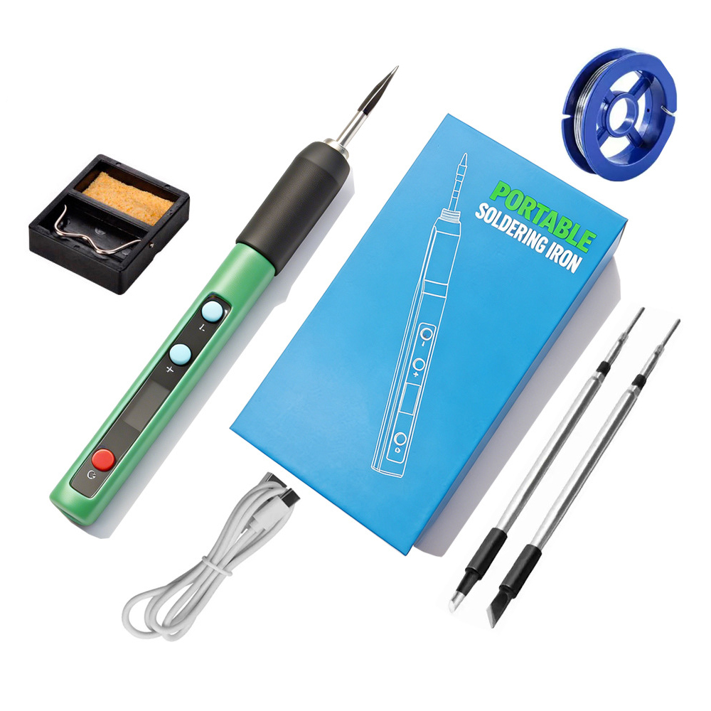 Diy Electronics Bench - Portable Mini USB Type-C Digital Soldering