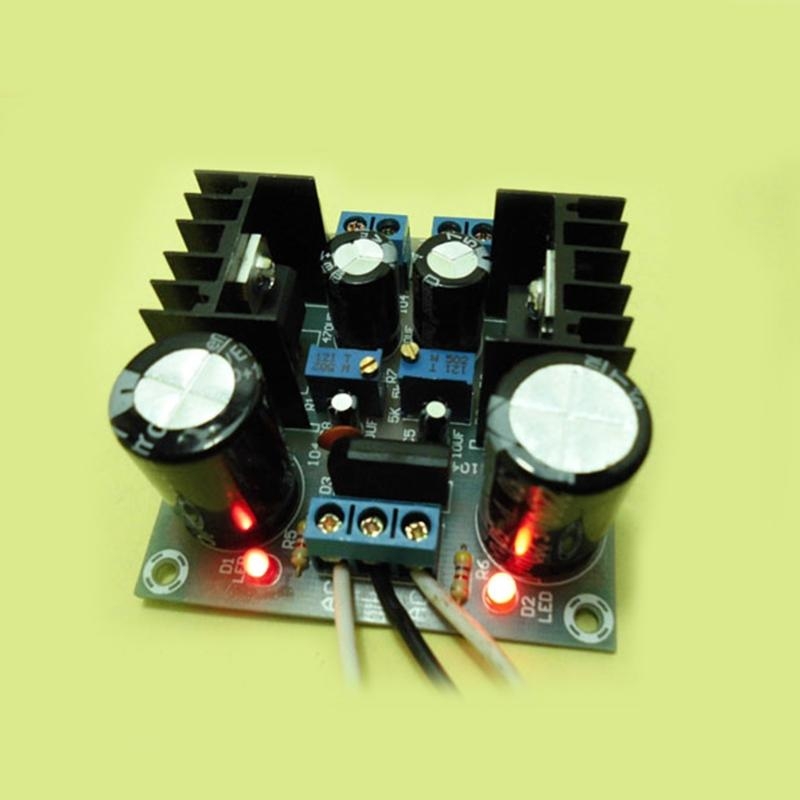 Diy Electronics For Sale - Fused LM317+LM337 Postive Negative Dual Card