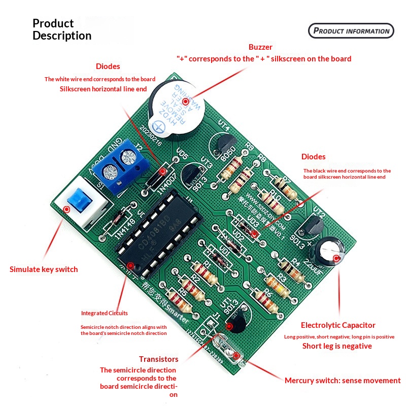 Motorcycle Vibration Anti-Thef - огляд і ціна Diy Motorcycle Electronics
