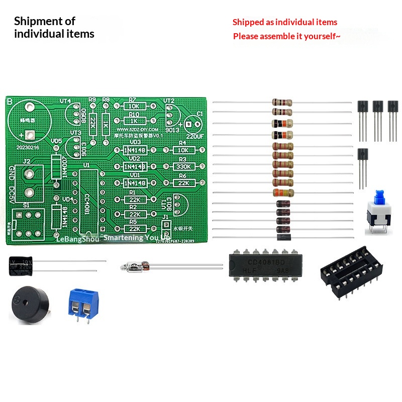 Motorcycle Vibration Anti-Thef - огляд і ціна Diy Motorcycle Electronics