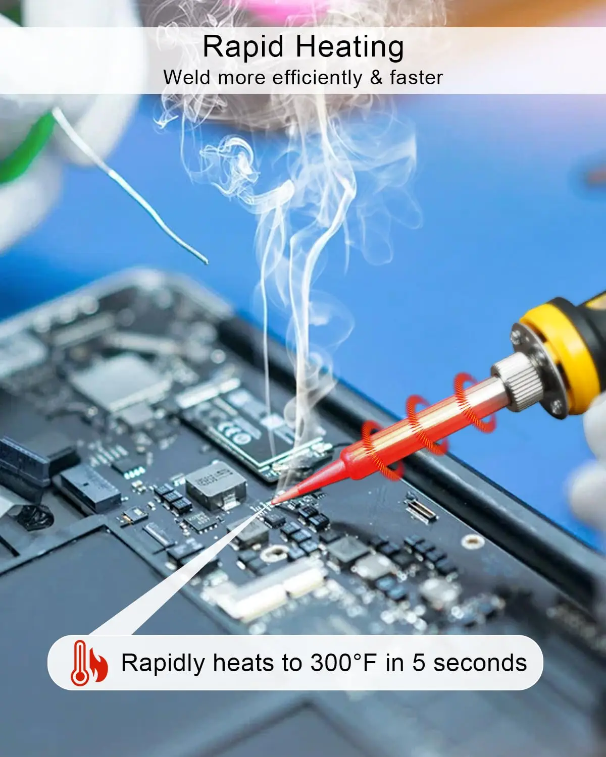 Portable Soldering Iron Kit Co - огляд і ціна Useful Diy Electronics