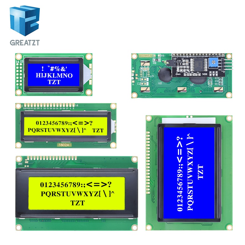 LCD Module Blue Green  Screen  - огляд і ціна I2C Lcd Display