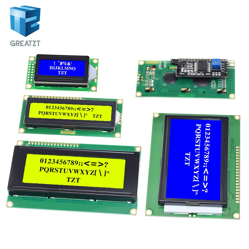 LCD Module Blue Green  Screen  - огляд і ціна I2C Lcd Display