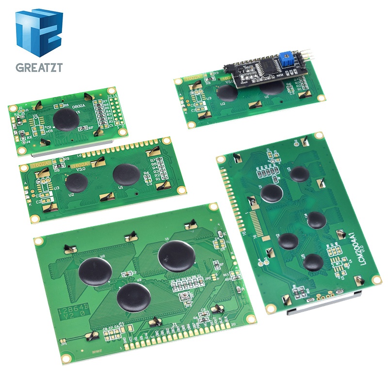 LCD Module Blue Green  Screen  - огляд і ціна I2C Lcd Display