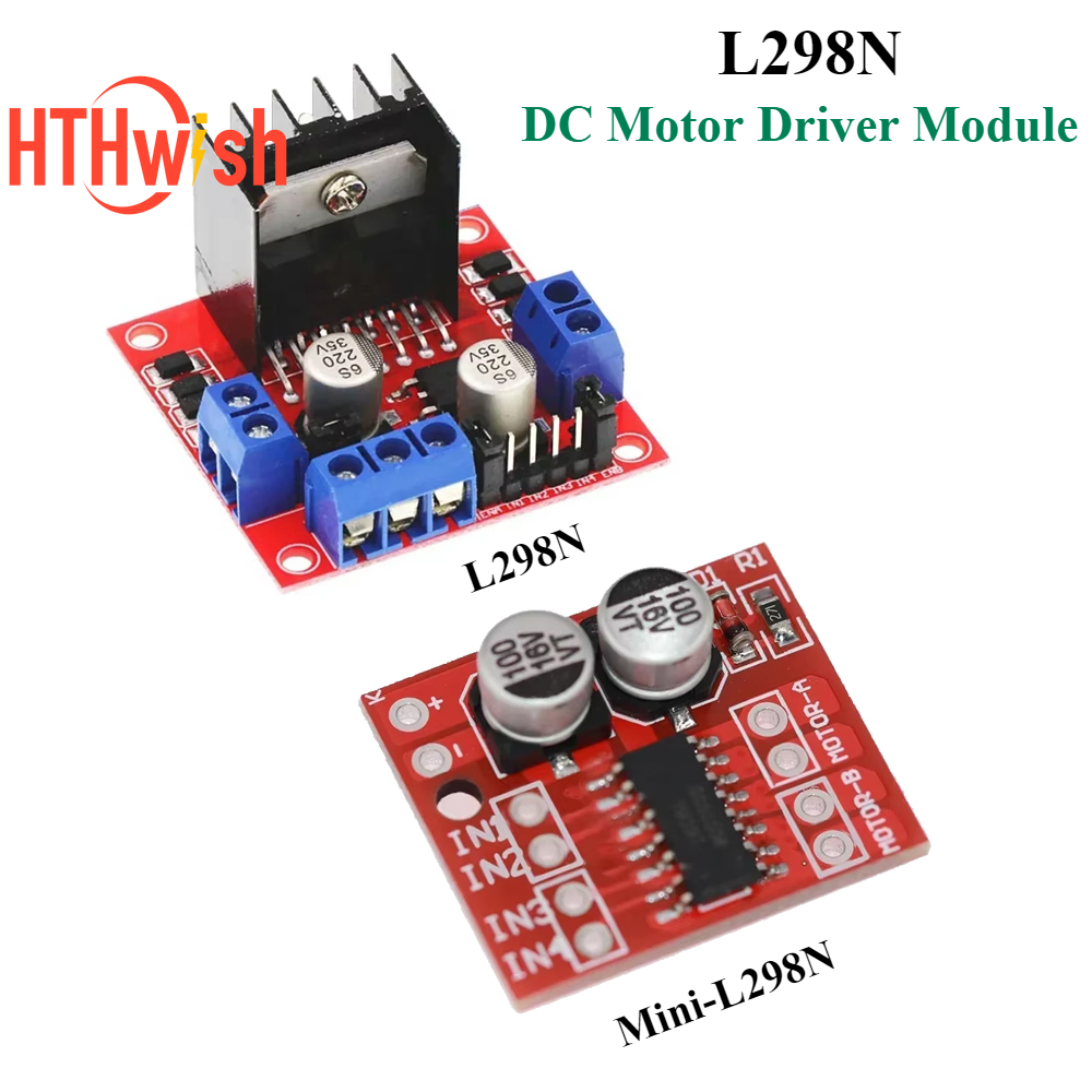 1pcs L298N DC Motor Driver Mod - огляд і ціна L298N Motor Driver
