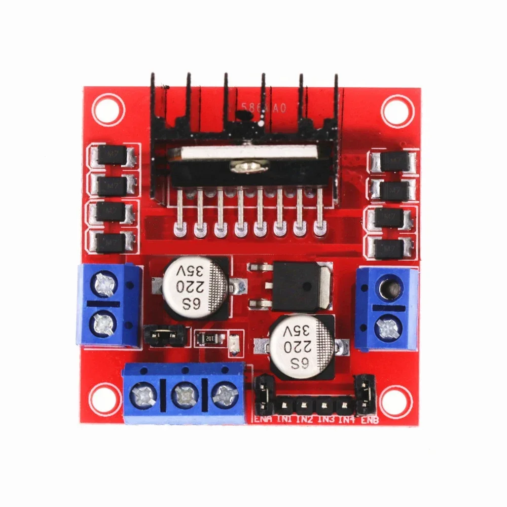 1pcs L298N DC Motor Driver Mod - огляд і ціна L298N Motor Driver