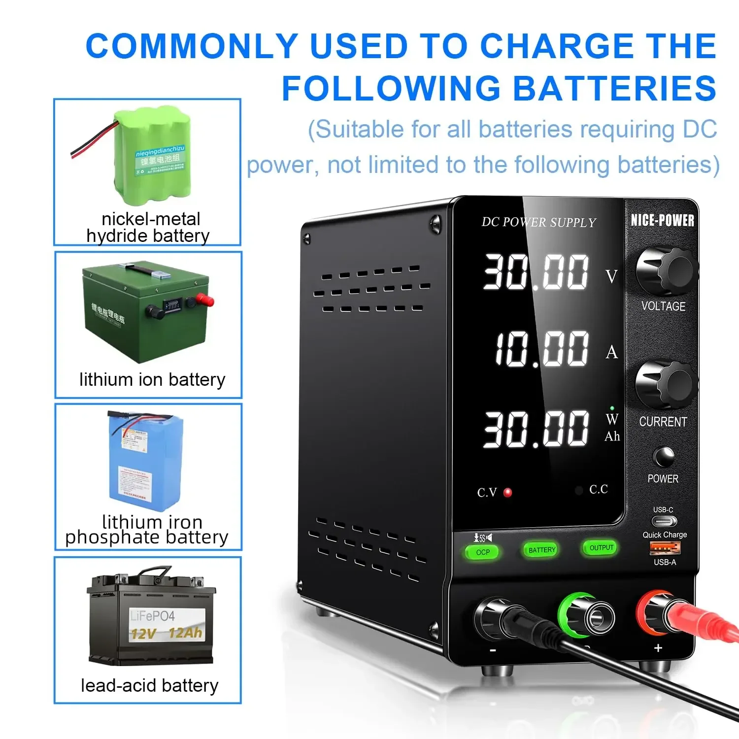 NICE-POWER DC Power Supply Var - огляд і ціна Dc Power Supply Variable
