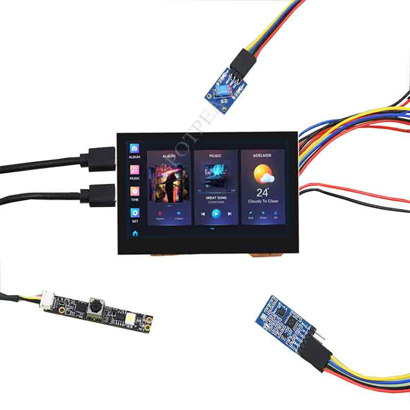 ESP32 S3 4.3inch LCD 800x480 C - огляд і ціна I2C Lcd Display