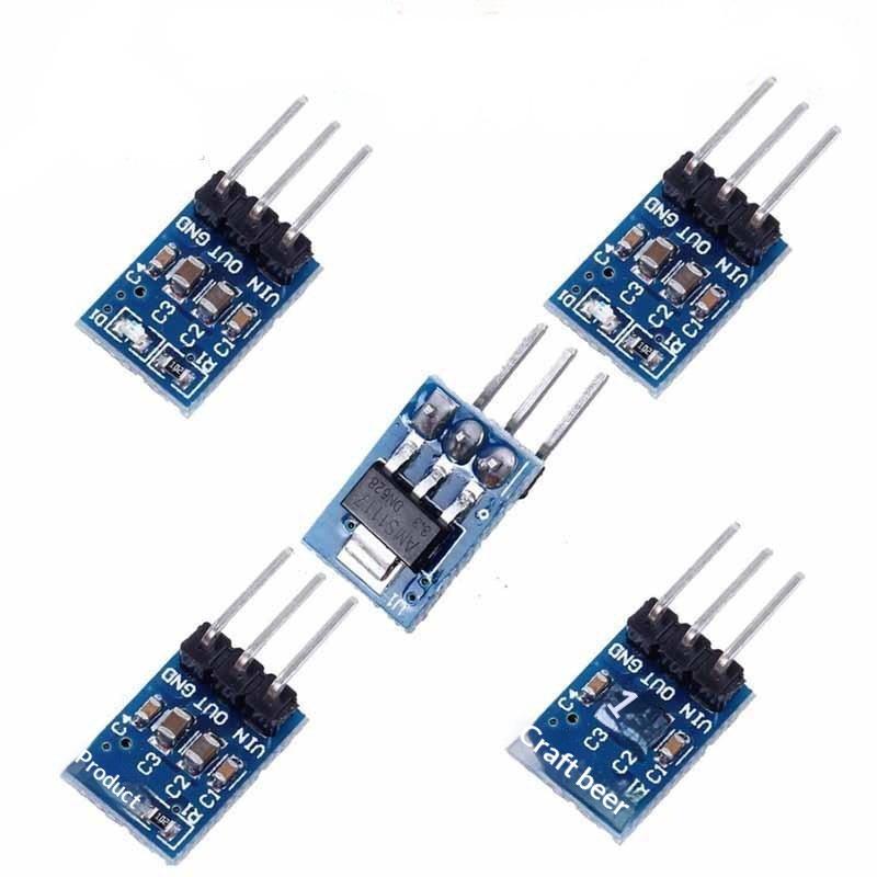 New AMS1117-3.3 LDO Linear Reg - огляд і ціна Diy Electronics Power Supply