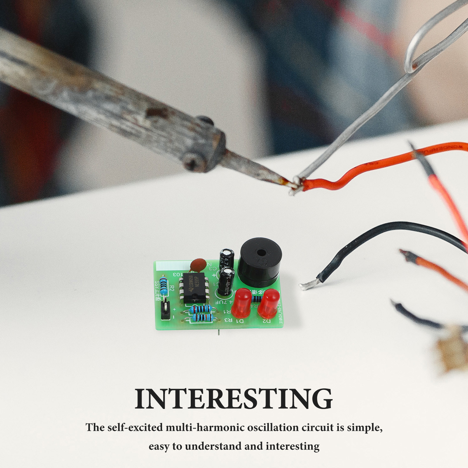 5Set Soldering Training Kit We - огляд і ціна Diy Electronics Projects