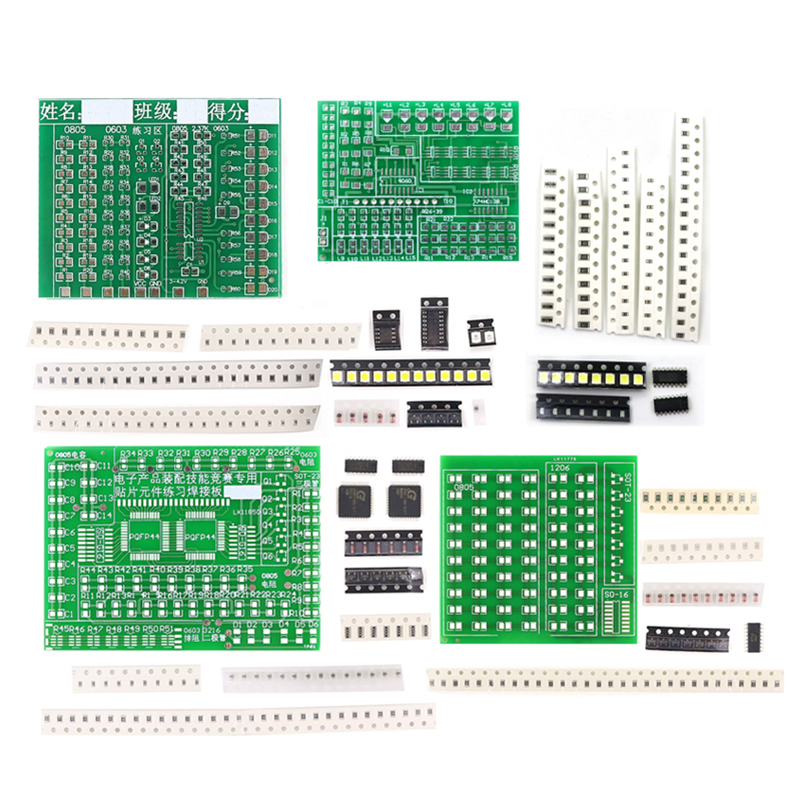 Soldering Practice Four-Piece  - огляд і ціна Diy Electronics Basics