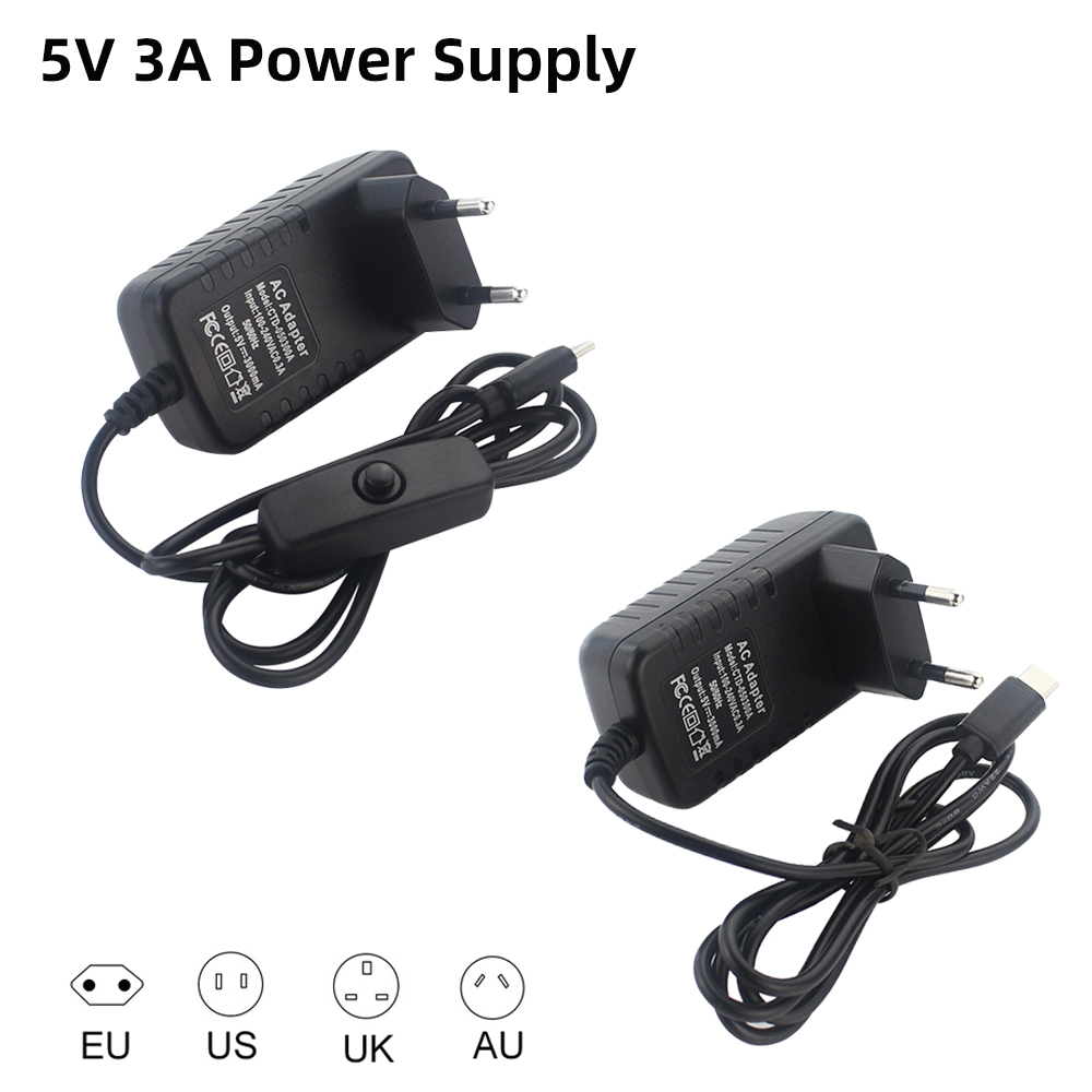 5V 3A Raspberry Pi 4 Power Sup - огляд і ціна Raspberry Pi Zero