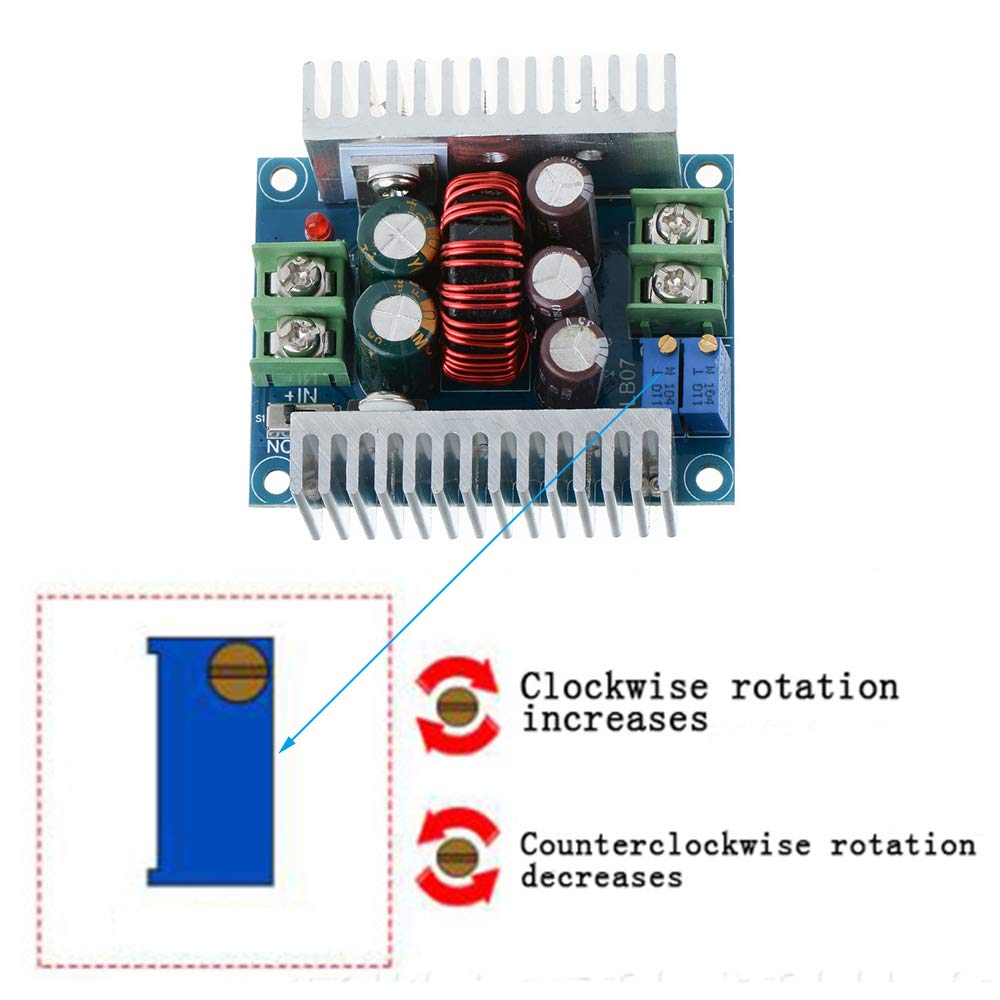 20A 300W CC CV Step Down Modul - огляд і ціна Dc Power Supply Variable