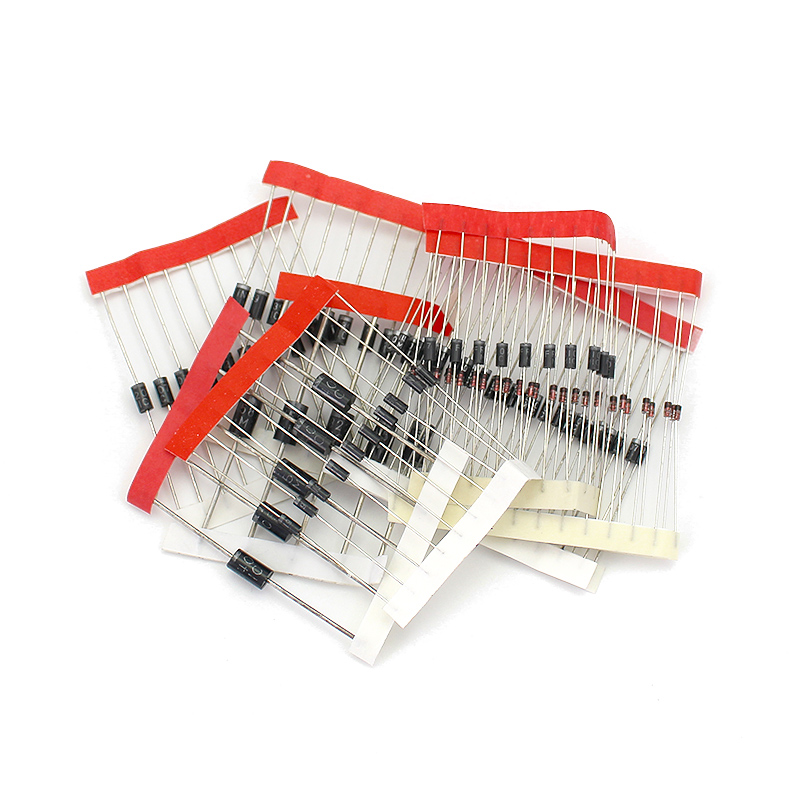 100pcs/lot Rectifier Diode set - огляд і ціна Diy Motorcycle Electronics