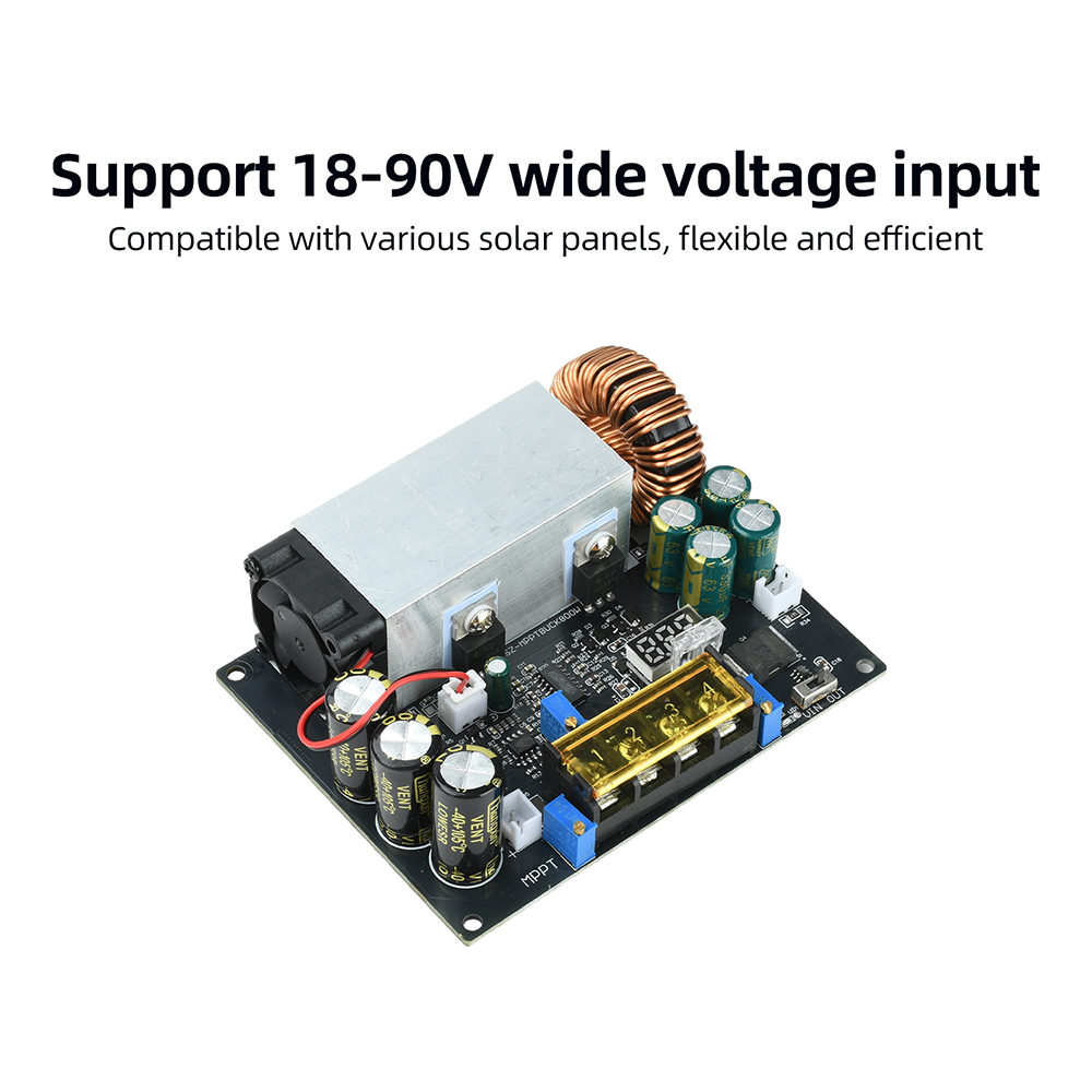 800W 25A MPPT Solar Charging P - огляд і ціна Dc Power Supply Variable