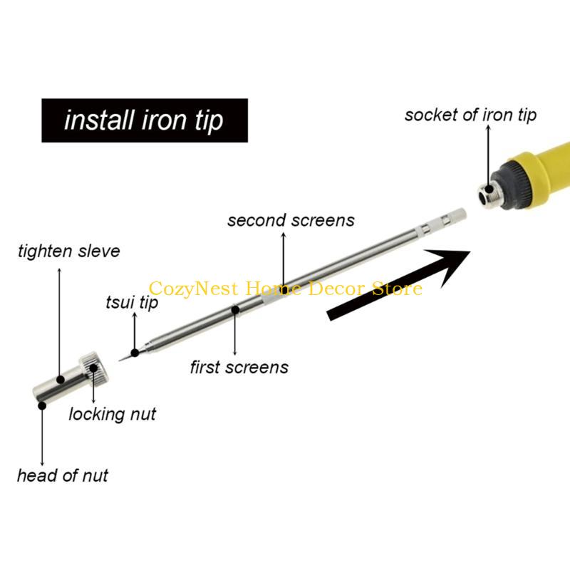 92MF T12 Welding Handle High T - огляд і ціна Useful Diy Electronics