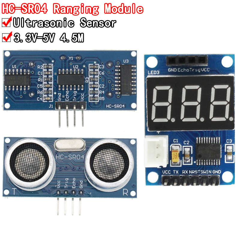 Ultrasonic sensor HC-SR04 HCSR - огляд і ціна Ultrasonic Sensor Hc