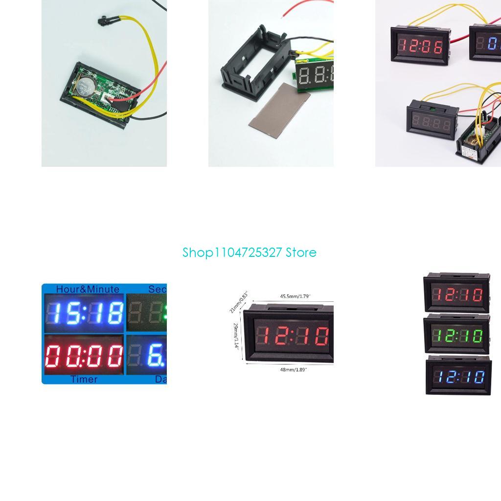 D8KF Electronic Alarm Clocks D - огляд і ціна Diy Motorcycle Electronics