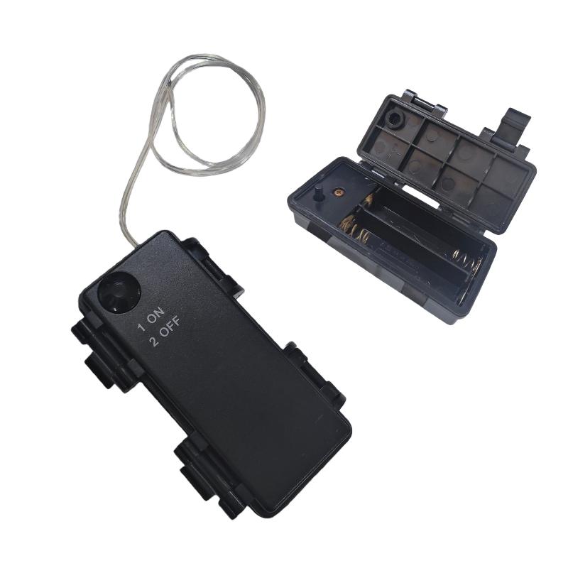 1Pcs 2 Sections AA Battery Hol - огляд і ціна Diy Electronics Holder
