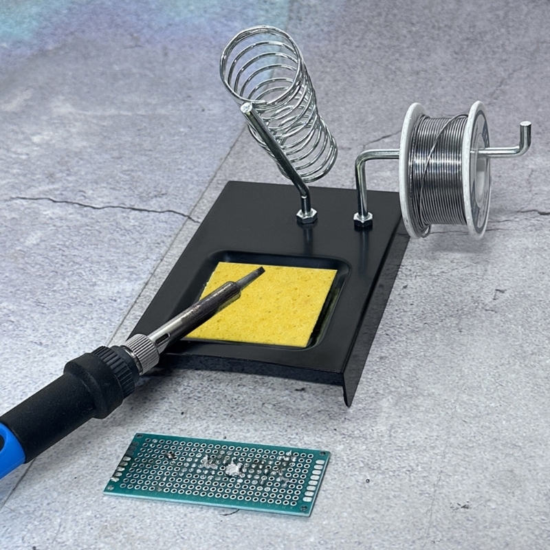  Soldering Iron Holder Solderi - огляд і ціна Diy Electronics Bench