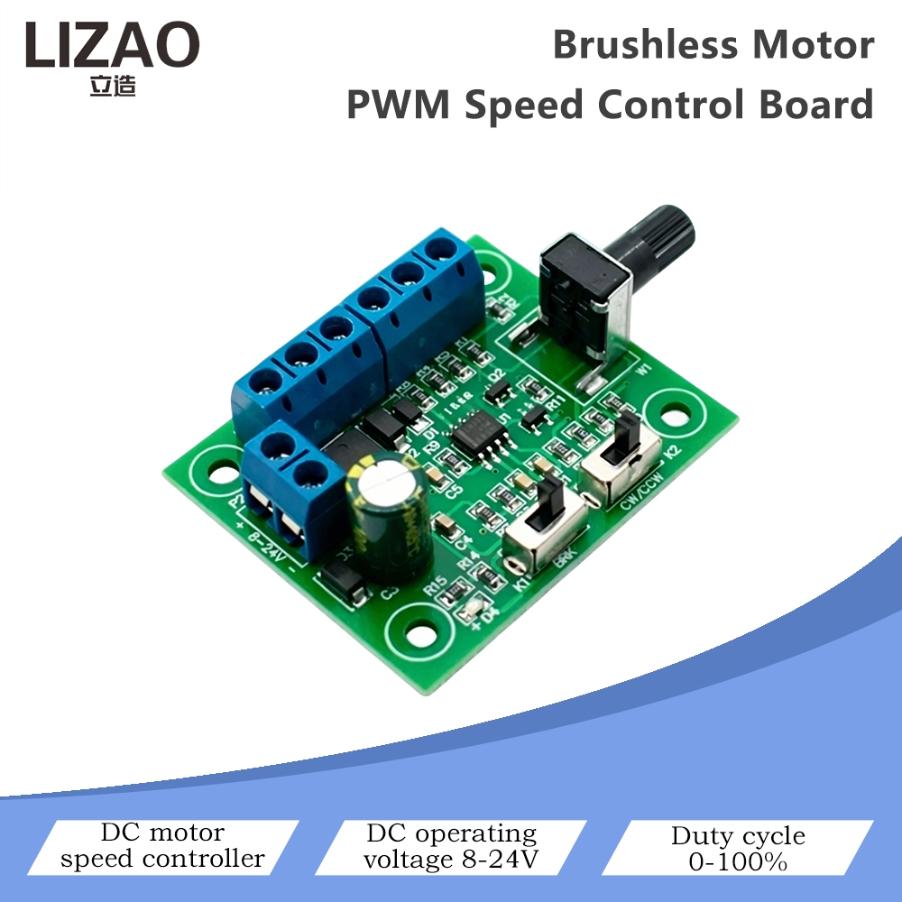 LIZAO Brushless Motor PWM Spee - огляд і ціна Diy Motorcycle Electronics