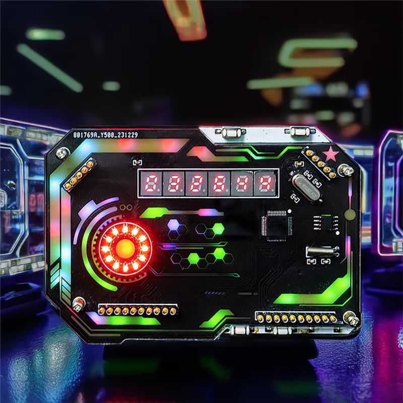 ABLU-Desktop Digital Clock Ele - огляд і ціна Diy Innovative Electronics