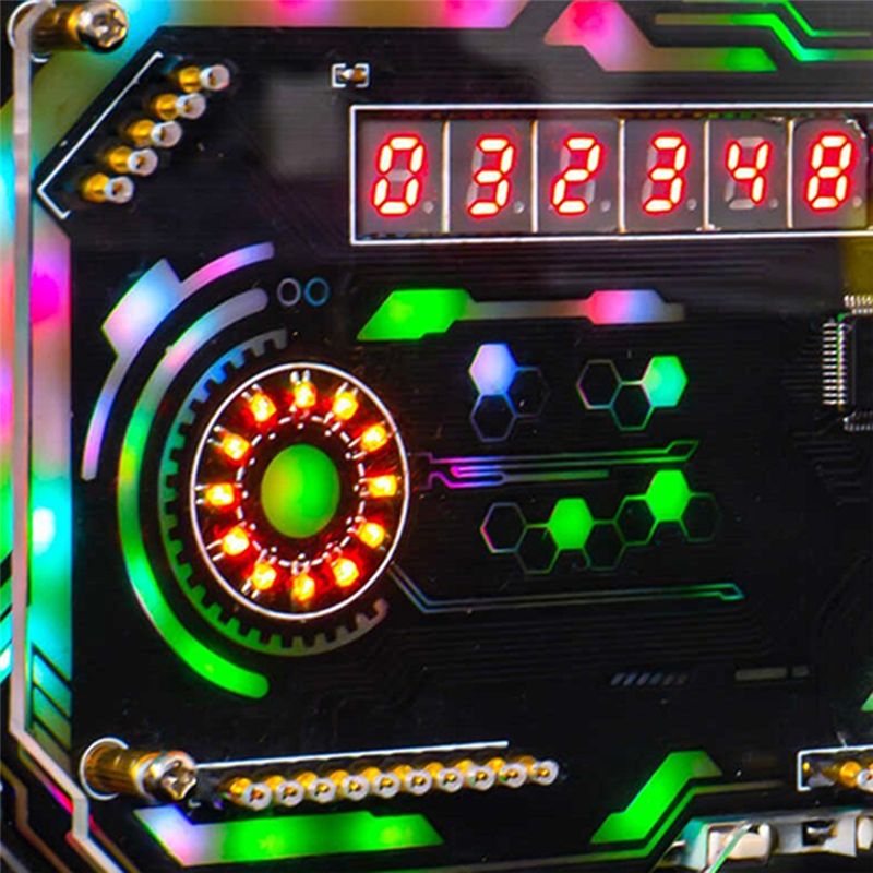 ABLU-Desktop Digital Clock Ele - огляд і ціна Diy Innovative Electronics
