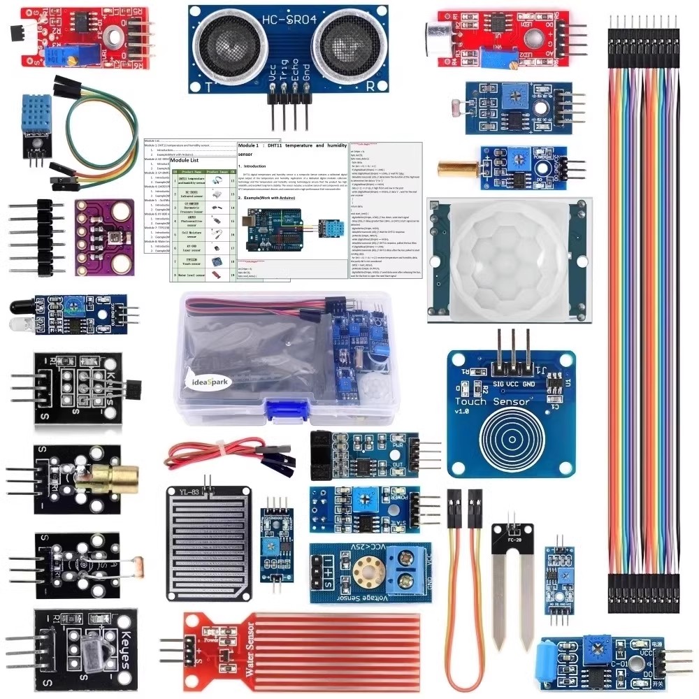 22 in 1 Sensor Kit Module Kit  - огляд і ціна Arduino Uno Starter Kit