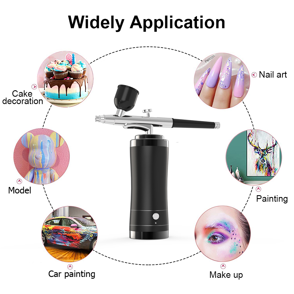 Airbrush Cordless Airbrush Kit - огляд і ціна Diy Electronics Power Supply