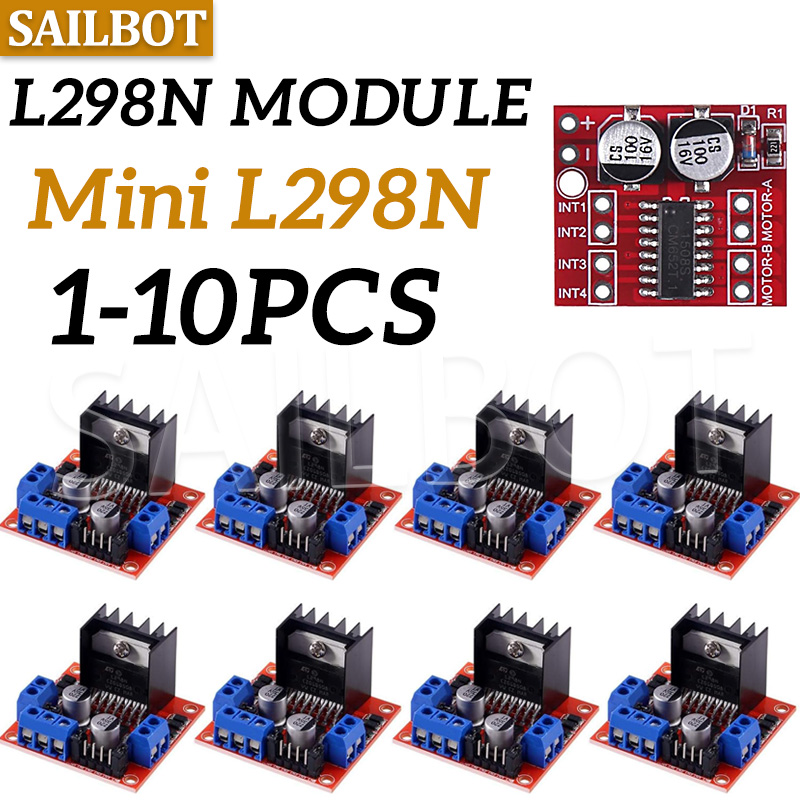 1/5/10PCS L298N DC Motor Drive - огляд і ціна L298N Motor Driver