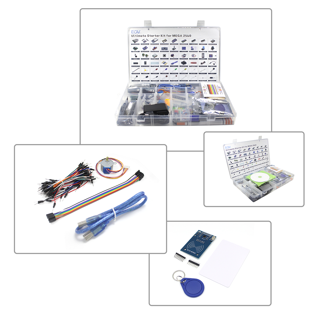 EQV MEGA 2560 Project The Most - огляд і ціна Arduino Uno Starter Kit