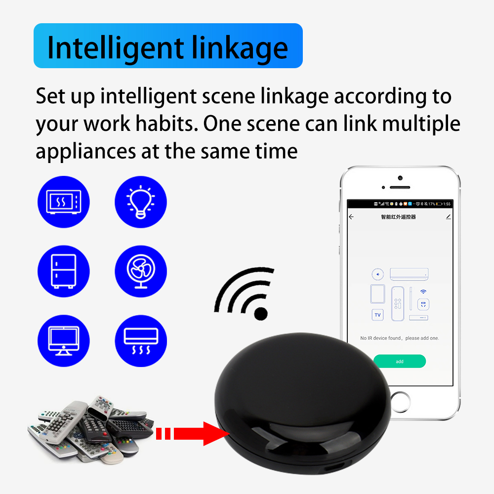 IHSENO Tuya WiFi IR Remote Con - огляд і ціна Ir Infrared Receiver