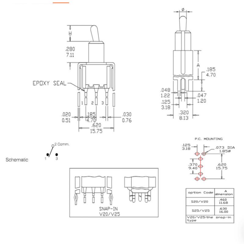 Innovative T80-T 3Pin Toggle S - огляд і ціна Diy Innovative Electronics